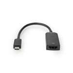Adaptor Nedis USB-C 3.2 Gen 1 Tata la HDMI Mama 0.2m Negru