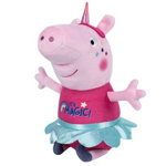 Jucarie de plus Play by Play Peppa Pig Unicorn