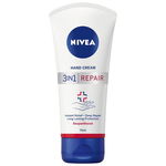 Crema de maini reconstructiva Nivea Hand Cream 3in1 Repair, 75ml, Nivea