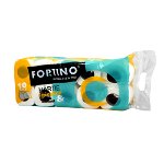 Hartie igienica Fortino, 100% celuloza alb, 3 straturi, 10 role, Misavan