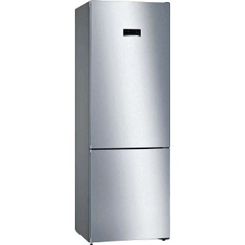 Combina frigorifica Bosch KGN49XIEA, NoFrost, 435 L, Super-racire, Super-congelare, TouchControl, SoftLight, H 203 cm, Inox antiamprenta