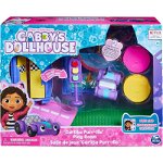 Spin Master Gabby's Dollhouse Deluxe Room - Purr-ific Play Room, Backdrop, Spinmaster