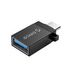 Adaptor OTG Orico CBT-UT01 USB 3.0 Type-C male ,   Type-A female negru