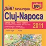 Harta pliata a municipiului Cluj-Napoca
