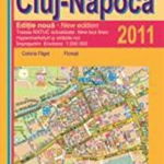 Harta pliata a municipiului Cluj-Napoca