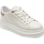 Pantofi sport ALDO albi, REIA690, din piele ecologica, 194