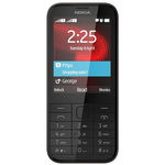 225 Dual SIM 4G Black, NOKIA