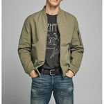 Jacheta JACK JONES Rush Bomber - 12165203-Black, JACK &JONES