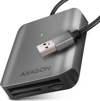 Cititor Axagon AXAGON CRE-S3, USB-A 3.2 Gen 1 - Cititor de carduri SUPERSPEED, 3-slot și lun SD/microSD/CF, suport UHS-II, Axagon