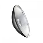 Reflector Beauty Dish argintiu 42cm - montura Bowens cu mici defecte, FalconEyes