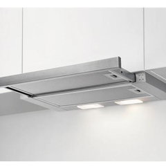 Hota incorporabila telescopica Electrolux LFP326S Seria 300 Clasa C 60 cm 410 mch 2 filtre de aluminiu lavabile Inox
