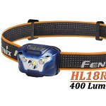 Lanterna frontala Fenix HL18R - 400 Lumeni - 76 Metri - Albastru