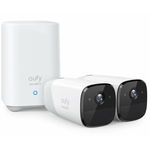 Sistem de supraveghere video eufyCam 2 Pro Security wireless, Rezolutie 2K, 4MP, IP67, Nightvision, 2 camere video