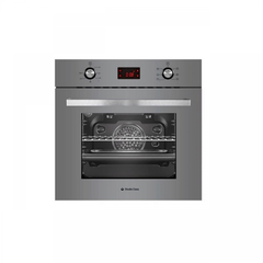 Cuptor electric incorporabil Studio Casa FE660 Parma Glass Grey, 6 functii, Ventilator, Timer mecanic, Sticla gri
