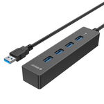 HUB USB Orico W8PH4-U3 USB 3.0 negru