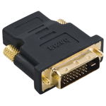 Adaptor Hama 34035, DVI-D-HDMI, Compact, Negru