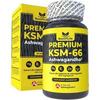 Pachet Ashwagandha KSM-66, 30 + 30 capsule, Cosmopharm