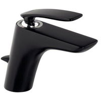 Baterie baie pentru lavoar Kludi Balance 520238775, monocomanda, finisaj negru mat, ventil inclus