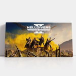 Tablou Helldivers 2 Afis jocuri - Material produs:: Tablou canvas pe panza CU RAMA, Dimensiunea:: 70x140 cm, 