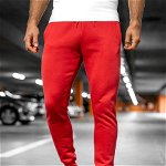 Pantaloni de trening bărbați roșu-deschis Bolf XW01-A, BOLF