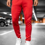 Pantaloni de trening bărbați roșu-deschis Bolf XW01-A, BOLF