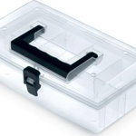 Organizator Transparent pentru diverse Accesorii, 24.5x15x8.5 cm, Prosperplast