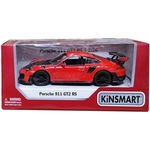 Masinute / Masinuta din metal Kinsmart, Porsche 911 GT2 RS, Rosu