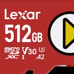 Lexar microSDXC PLAY UHS-I/A2/U3 R160/W100 (V30) 512GB, LEXAR