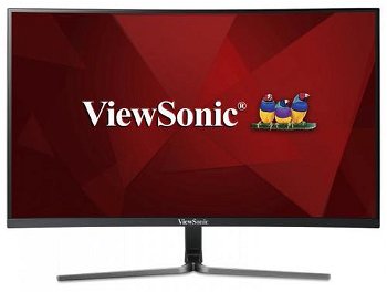 Monitor MVA LED Viewsonic 31.5" VX3258-2KC-MHD, 2560 x 1440, HDMI, DisplayPort, Boxe, Ecran curbat, 144 Hz, 5 ms (Negru)