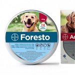 Pachet Foresto L + Advantix 25-40kg, Bayer