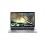 15.6'' Aspire 3 A315-59, FHD IPS, Procesor Intel Core i5-1235U (12M Cache, up to 4.40 GHz, with IPU), 16GB DDR4, 512GB SSD, Intel Iris Xe, No OS, Pure Silver, Acer