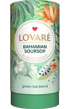 Ceai verde Lovare Bahamian Soursop, amestec, 80 g