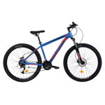 Bicicleta MTB Colinelli COL27, Marimea M, 27.5 inch, Albastru, Schimbator Shimano Altus, 24 Viteze, Cadru Aluminiu, Frane pe Disc, Colinelli