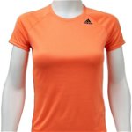 Tricou Adidas D2M pentru femei Lose orange s. XS, Adidas