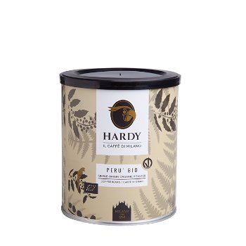 Peru single origin organic ground coffee 250 gr, Hardy