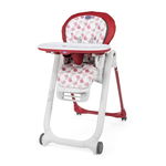 Scaun de masa Chicco Polly Progres 5 in 1 Red 0 luni+, CHICCO