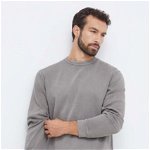 Reebok Classic bluza barbati, culoarea gri, neted, Reebok Classic