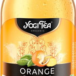 .Preparat BIO din ceai de portocale si busuioc cu ghimbir, 330 ml Yogi Tea