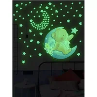 Sticker Perete Autocolant Fosforescent - Ursulet, Inovius