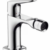 Baterie bideu monocomanda Axor Citterio M cu sistem pop-up, Axor