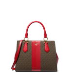 Genti Femei MICHAEL Michael Kors Marilyn Medium Satchel Crimson, MICHAEL Michael Kors