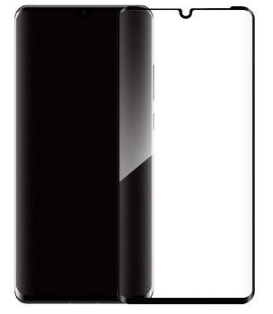 Folie Sticla Temperata Lemontti pentru Huawei P30 Pro (Negru) , Lemontti