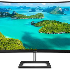 Monitor 31.5 inch LED Philips 328E1CA 3840 x 2160 pixeli, 60 Hz, 4 ms, Negru