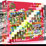 Puzzle Trefl 4 in 1 - Cocomelon, Prezentarea familiei, 12/15/20/24 piese