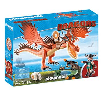 Playmobil - Dragons - Snotlout si Hookfang