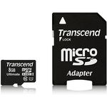 Micro SDHC 8GB UHS-I 600x PREMIUM, Transcend