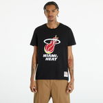 Mitchell & Ness NBA Team Logo Tee Miami Heat Black, Mitchell & Ness