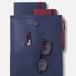 Husa pentru carte si accesorii - Bookaroo Books & Stuff Pouch - Navy | If (That Company Called), If (That Company Called)