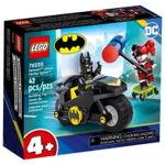 Set de construit LEGO® DC Super Heroes, Batman contra Harley Quinn, 42 piese, LEGO
