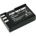 Acumulator aparat foto Ansmann, Compatibil cu Nikon, 7.4 V, 1200 mAh, Negru, Ansmann